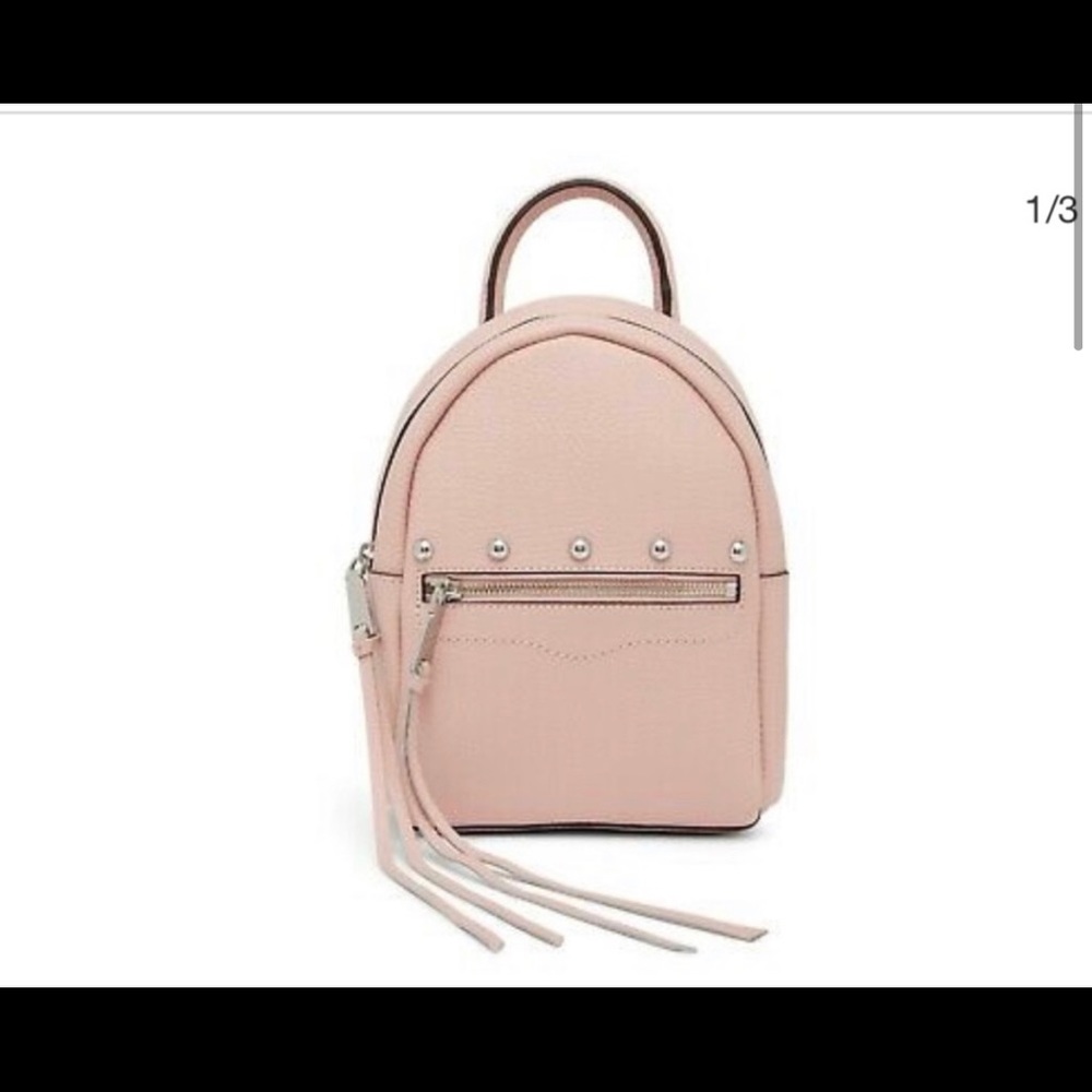 REBECCA MINKOFF MADISON SMALL BACKPACK PETAL PINK